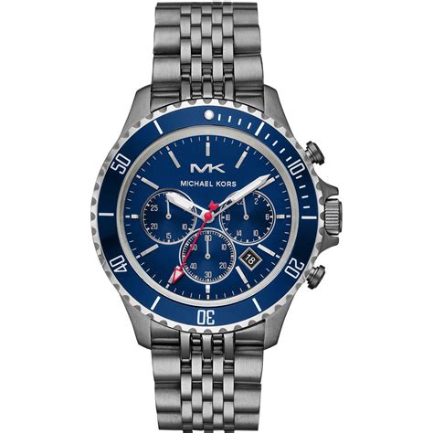 Michael Kors Quartz Bayville Chronograph Blue Dial 